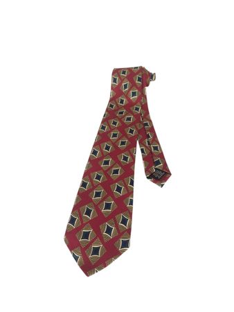 HUGO BOSS Krawatte - rot mit Muster