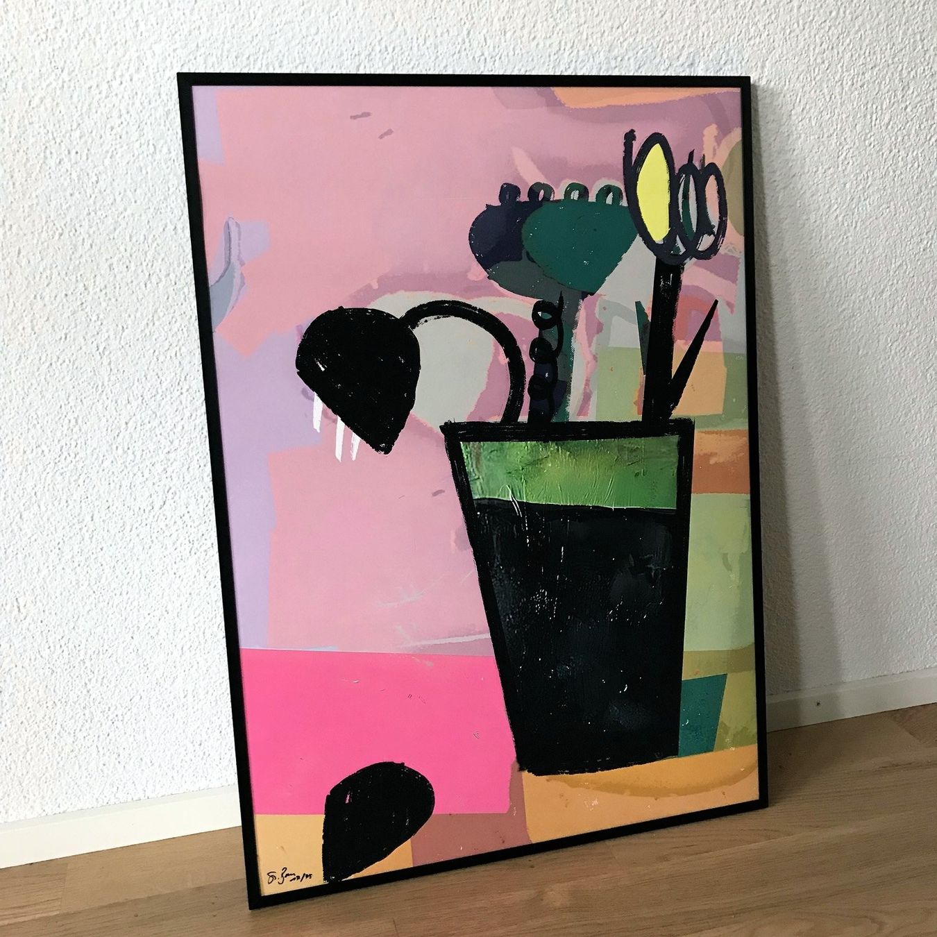 Poster & Bilder: Fleurs Mûres Moderne Kunst - Blumen Flowers Bild Design – Neu (gemäss Beschreibung) aus St. Niklausen LU von Stefan_Bammert_Art