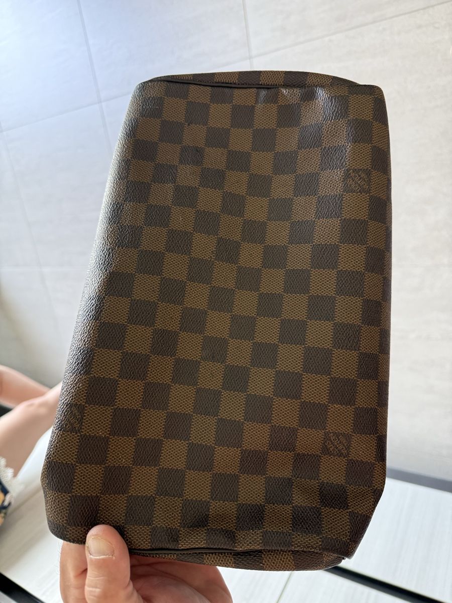 Louis Vuitton Borse da donna: Borsa Louis Vuitton Speedy 30 Damier Ebene – Usato da Pregassona venduto da Texi10 3