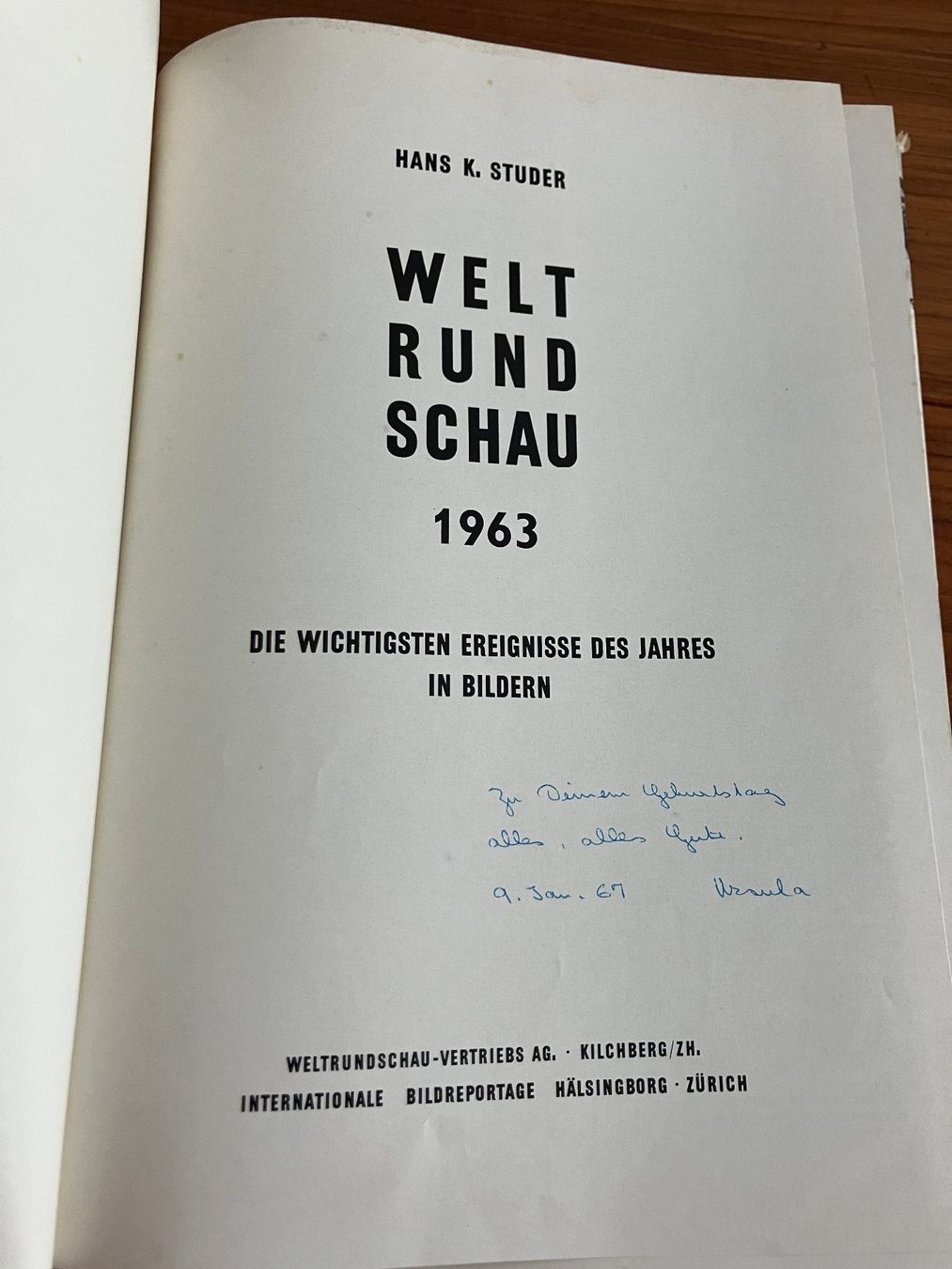 Libri: Buch - Welt Rund Schau 1963 - antik – Usato da Lindau venduto da PrinterGuy 3