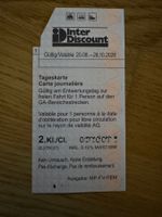 SBB Tageskarte Ohne halbtax
