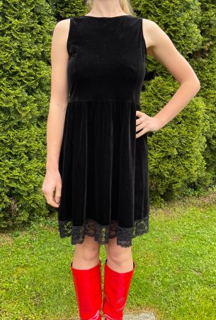Richmond  Glamour Abito da sera ,M/L-di velluto con pizzo