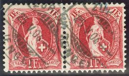 1904 Schweiz Steh Helvetia