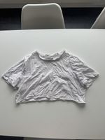 Weisses Crop Shirt