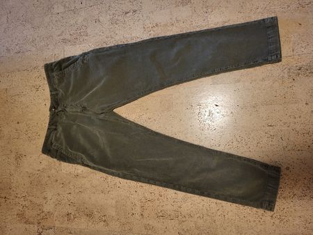 Monochrom Damen Cordhose grün Gr. 29