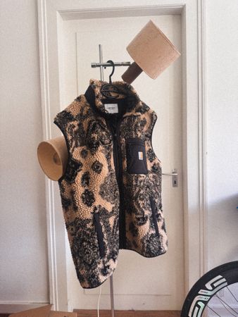 Carhartt Fleece Vest Leopard Cameo
