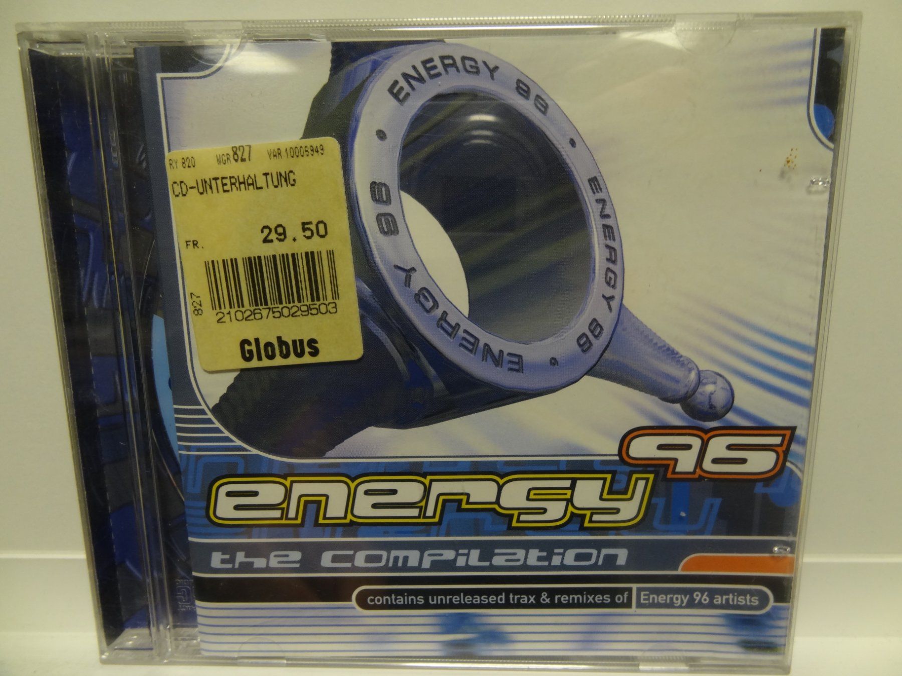 CD: Energy 96 – Usato da luzern venduto da musicandart