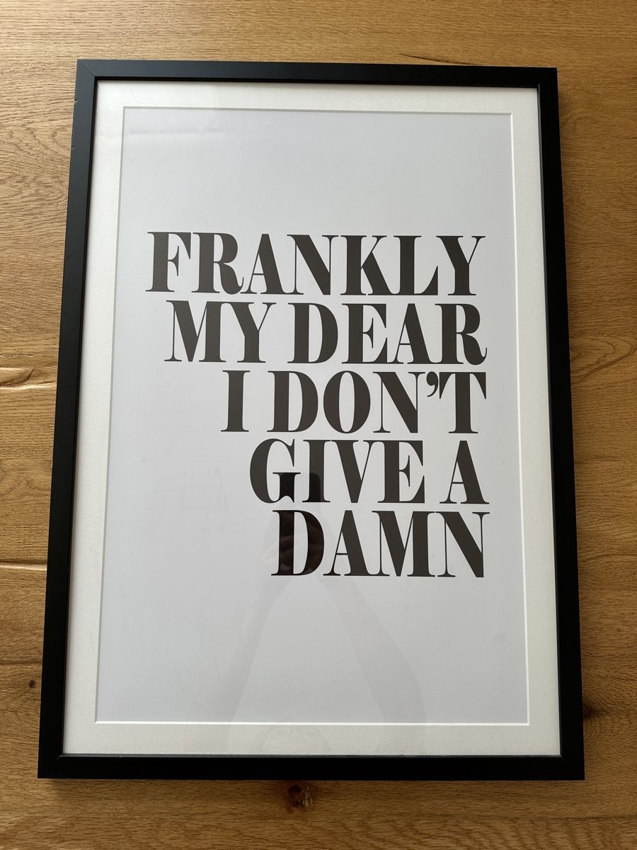Posters & Illustrations: Poster in Premium-Holzrahmen – D'occasion à Bern par aboutann 2
