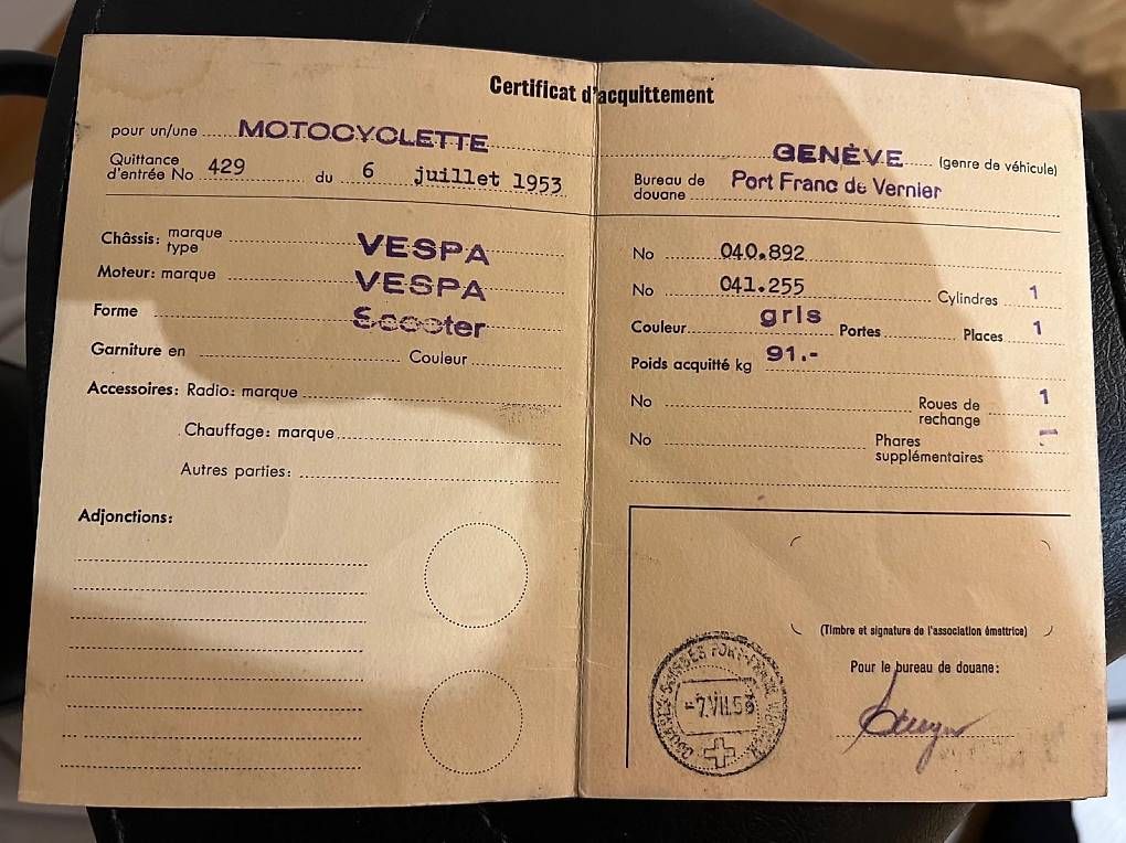 Scooter: Faro Basso Vespa – Usato da Männedorf venduto da GSgolfer 4