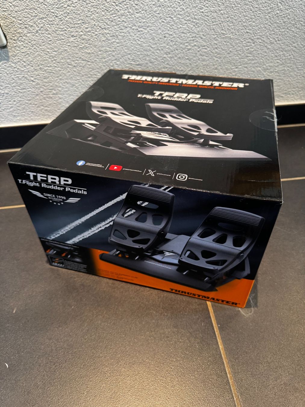 Thrustmaster Controller: Thrustmaster TFRP T. Flight Rudder Pedals – Neu (gemäss Beschreibung) aus Niederweningen von AltairXXX 4