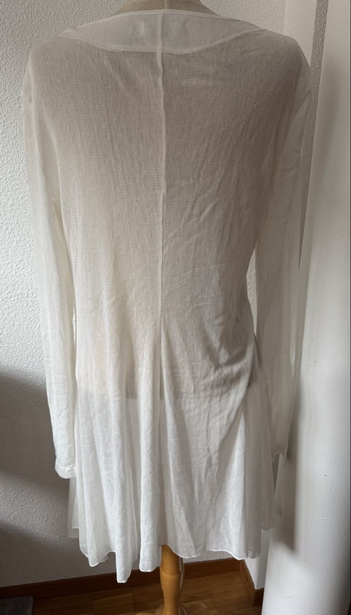 Tuniken: Tunique blanche MYRINE, taille XL, coton polyester – Neu (gemäss Beschreibung) aus Morges von sandy069 1