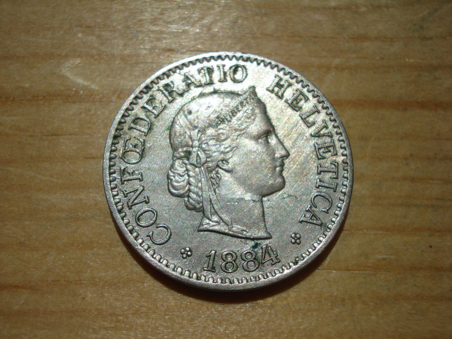 Tutti le monete: (H3) 10 Rappen 1884 – Usato da Erlach venduto da Net-Coins