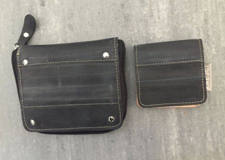 Portemonnaie aus Fahrradschlauch - Geldbeutel - NEU