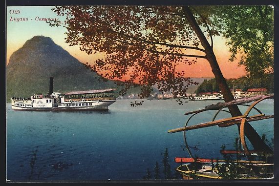 Cartes postales: AK Lugano, Cassavate – D'occasion à Berlin par bartko-reher