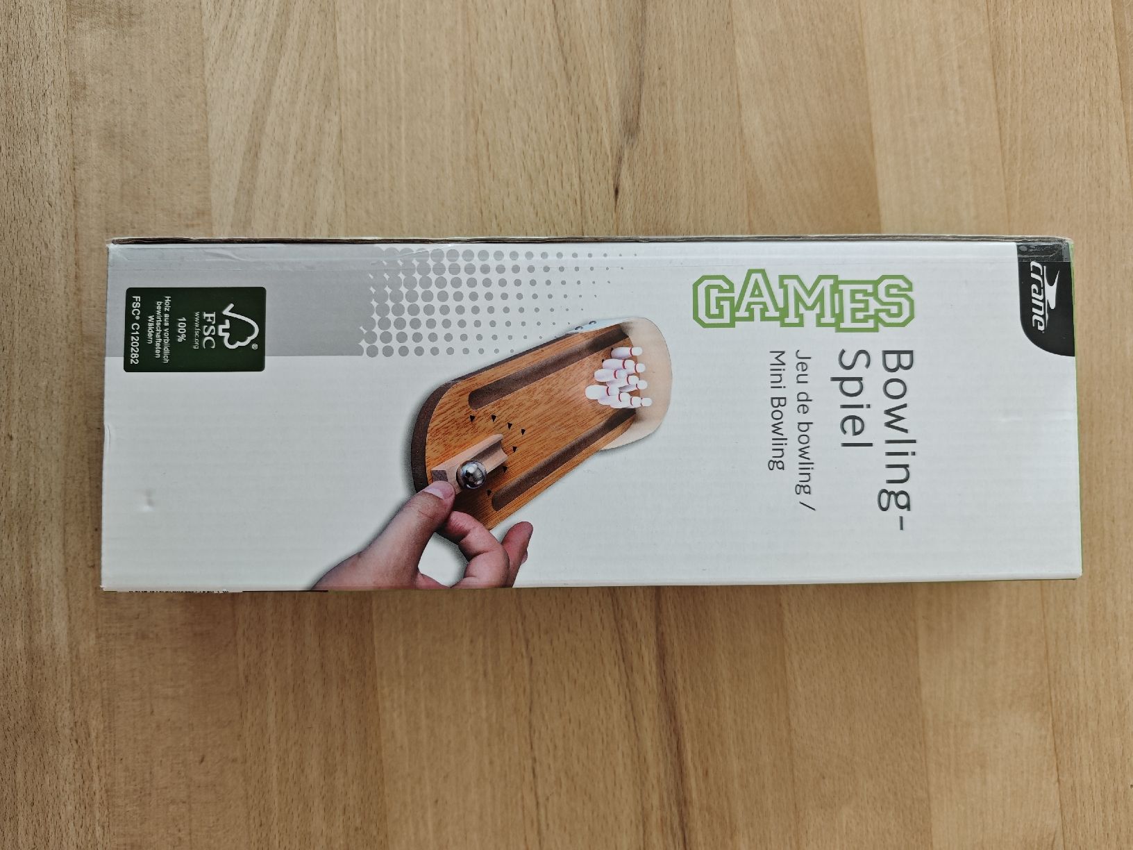 Spiele: Mini Bowling Spiel - Finger-Bowling! Neu! – Neu (gemäss Beschreibung) aus Zollbrück von Turner5 5