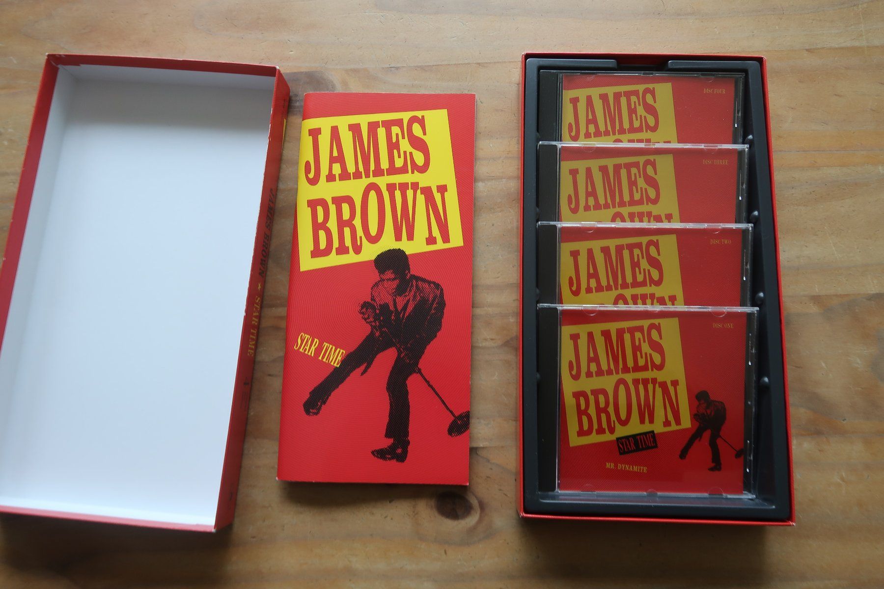 CDs: JAMES BROWN - STAR TIME - 4x CD BOXSET – Gebraucht aus Basel von Patiscat 2