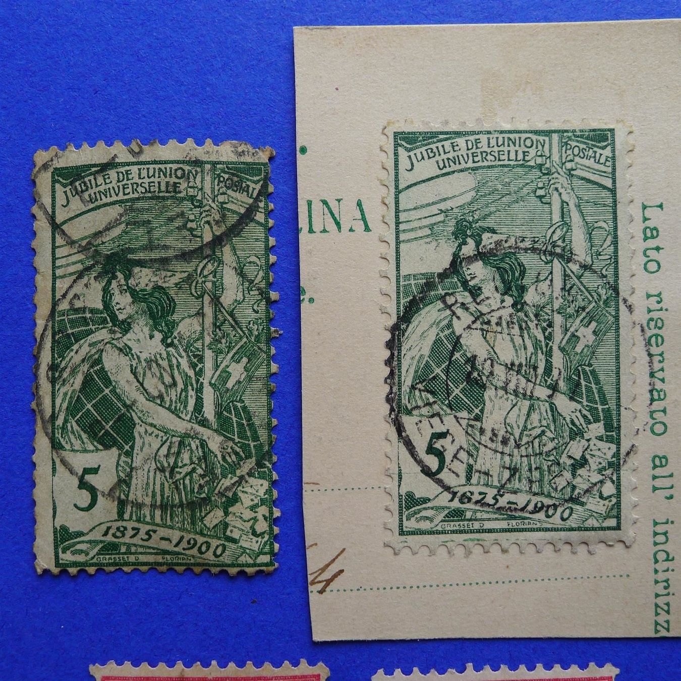 Tutti i francobolli: Lot UPU 1900 – Usato da Ebikon venduto da SilvioFreund 1