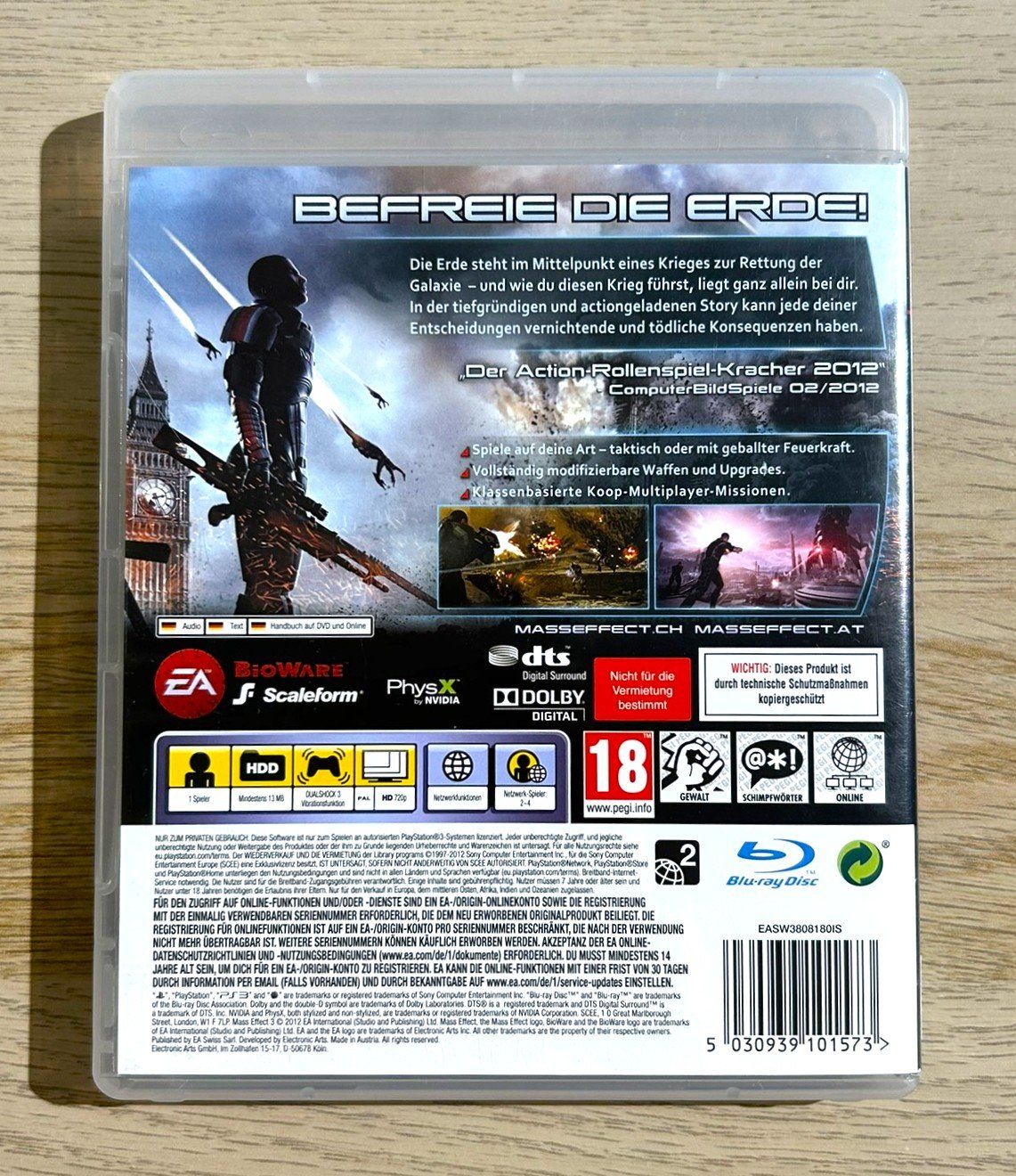 Sony Giochi: Mass Effect 3 PS3 – Usato da St. Gallen venduto da Alpine.Arcade 1