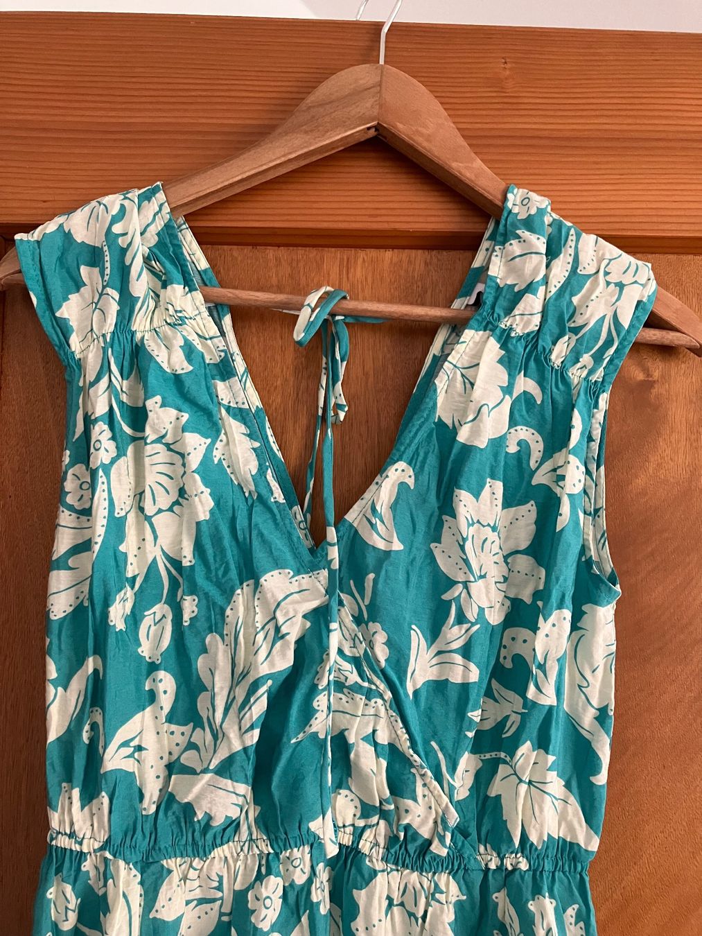 Mango Vestiti: Maxikleid Blumenprint Grösse S, Türkis – Nuovo (secondo la descrizione) da Magden venduto da Anthurium11 1