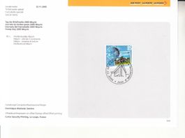 Sammelblätter PTT SBK 643 mit ET