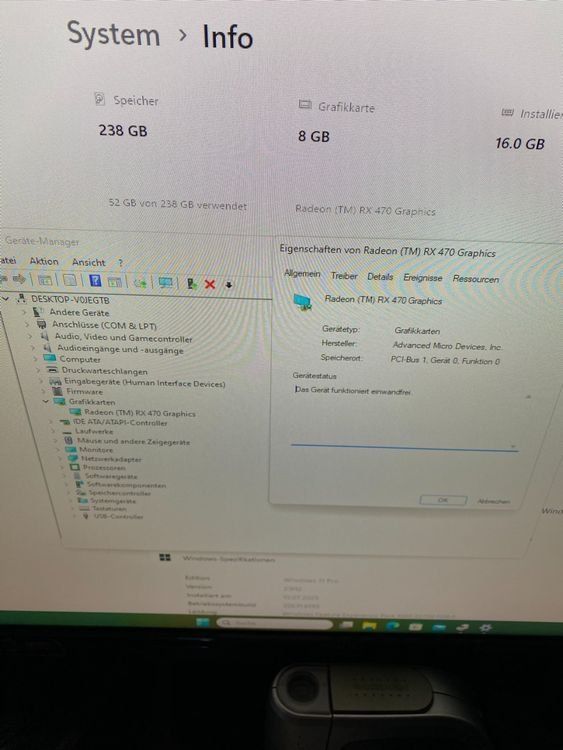 Amd Schede grafiche: SAPPHIRE NITRO+ Radeon RX 470 + 8G GDDR5 – Usato da Bülach venduto da samang 2