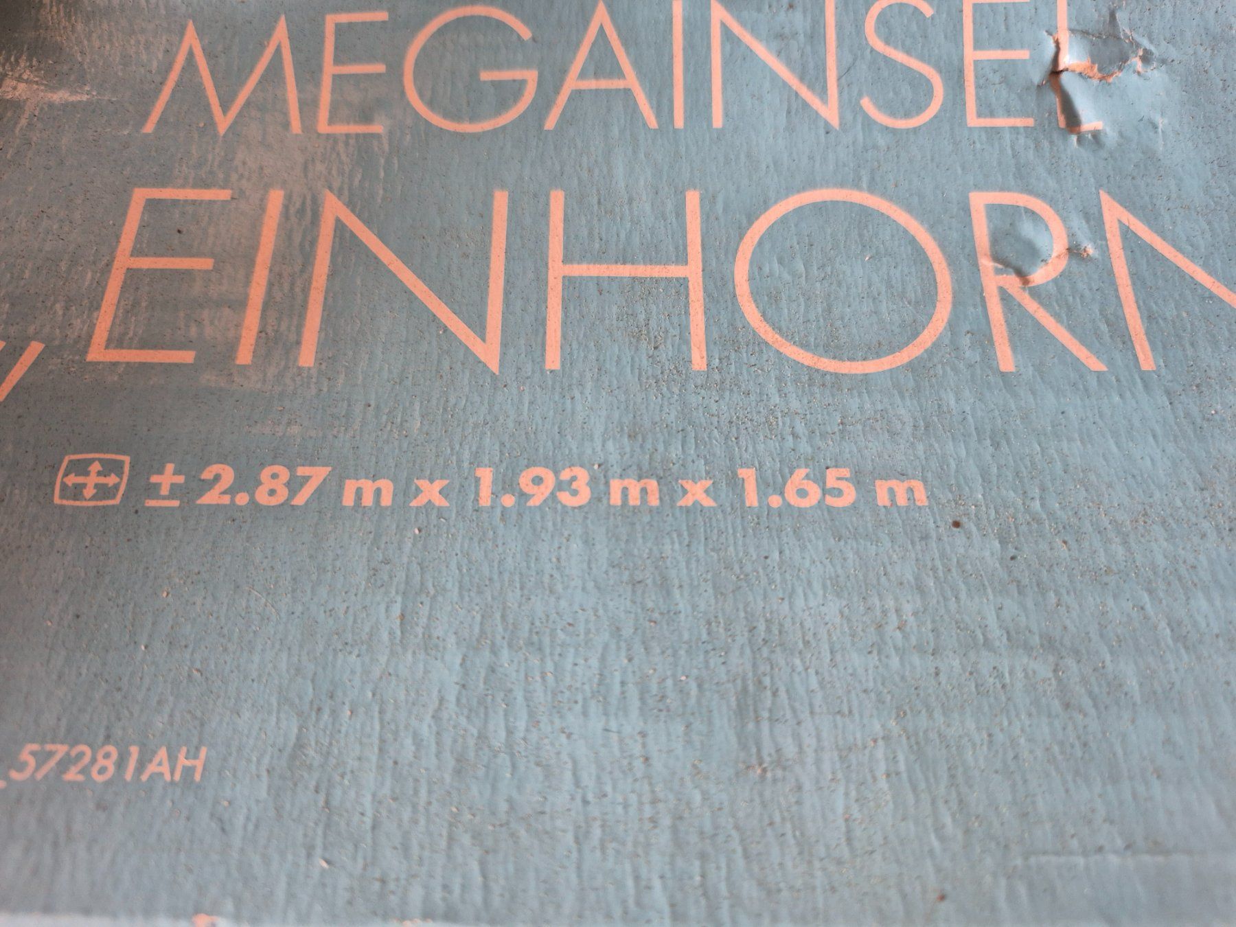 Salvagente: Intex Mega Einhorn Insel, Luftmatratze, Badespass! – Usato da Schwarzenburg venduto da Flamingo07 2