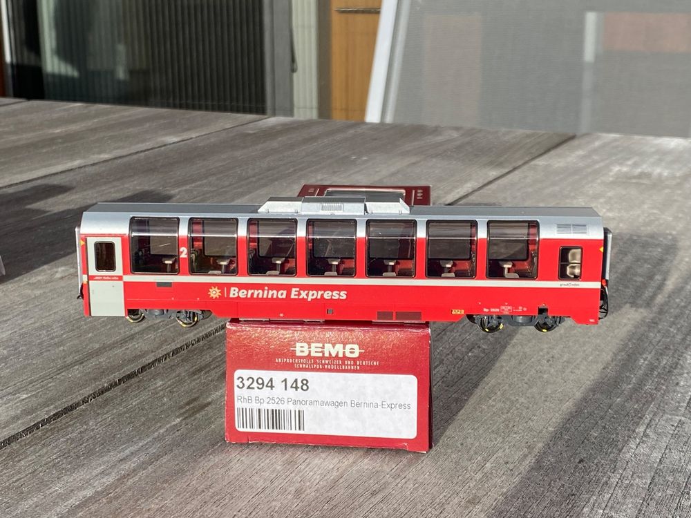 Rhb Bemo Bernina Express Zug Mit Wagen Neu Kaufen Auf Ricardo