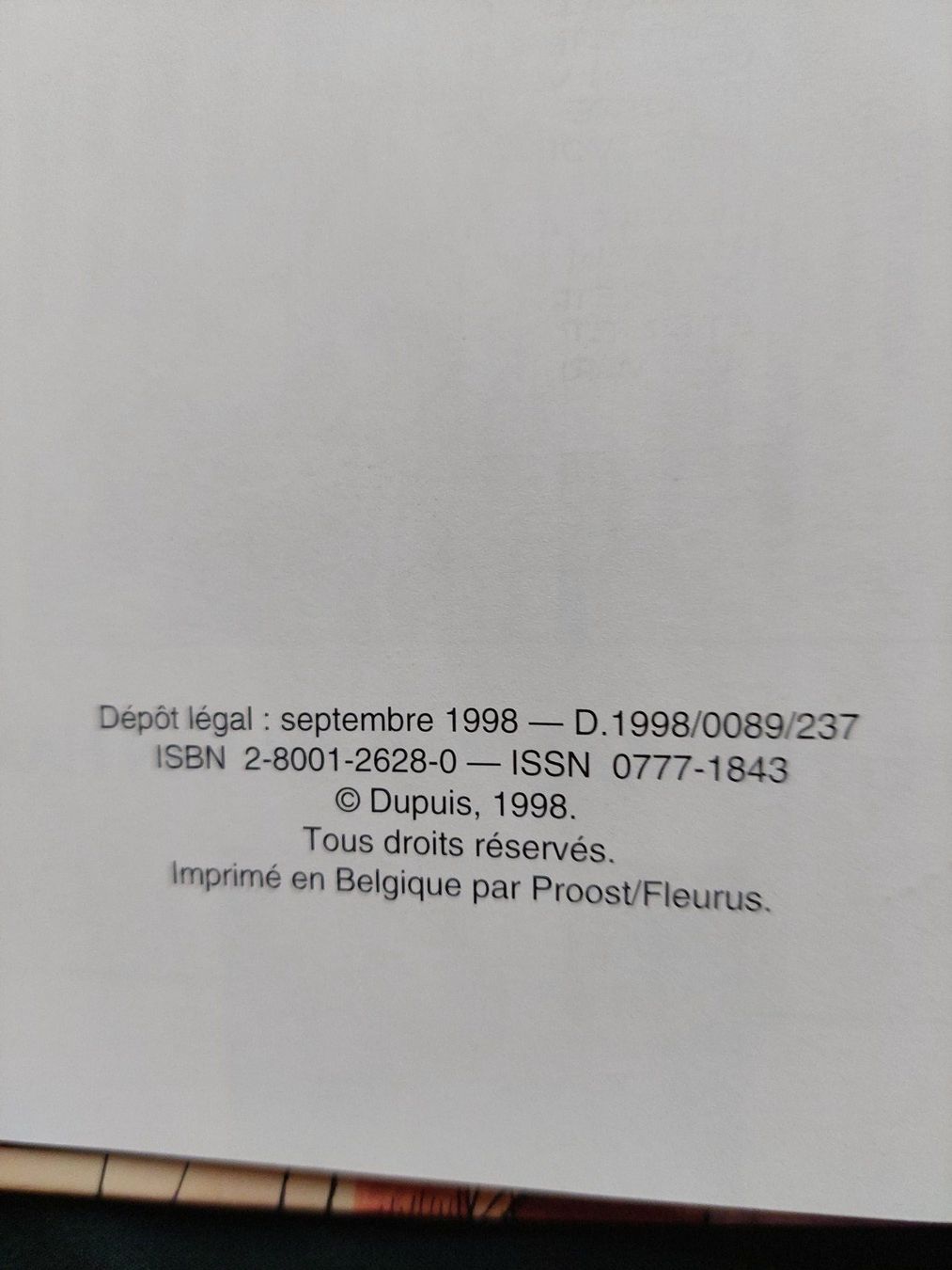 Comics: Largo Winch "Voir Venise..." EO 1998 BE – Gebraucht aus Genève von Blu_BD 3