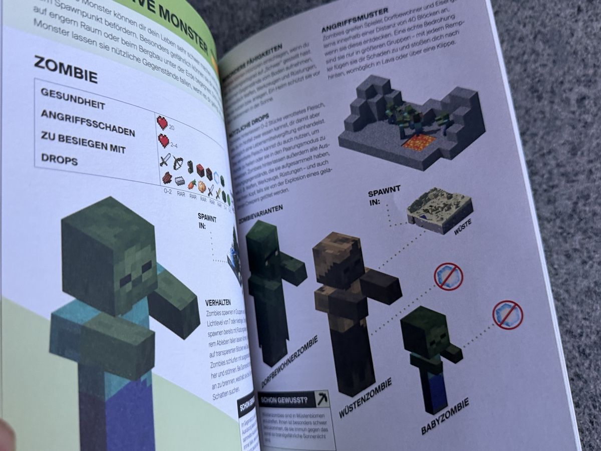 Libri: Minecraft Game Handbücher Set 5 Stk Bücher  – Usato da Deitingen venduto da Himhip 7