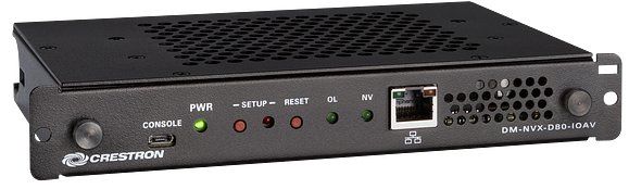 Componenti elettronici: DM-NVX-D80-IOAV OPS 4K60, 4:4:4, HDR Decoder CRESTRON – Usato da Rothenburg venduto da BildundTon
