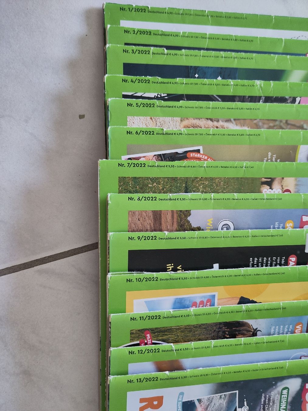 Riviste & Magazine: GeoLino Hefte, gelesen – Usato da Dettighofen Lengw. venduto da mai_75wt 4