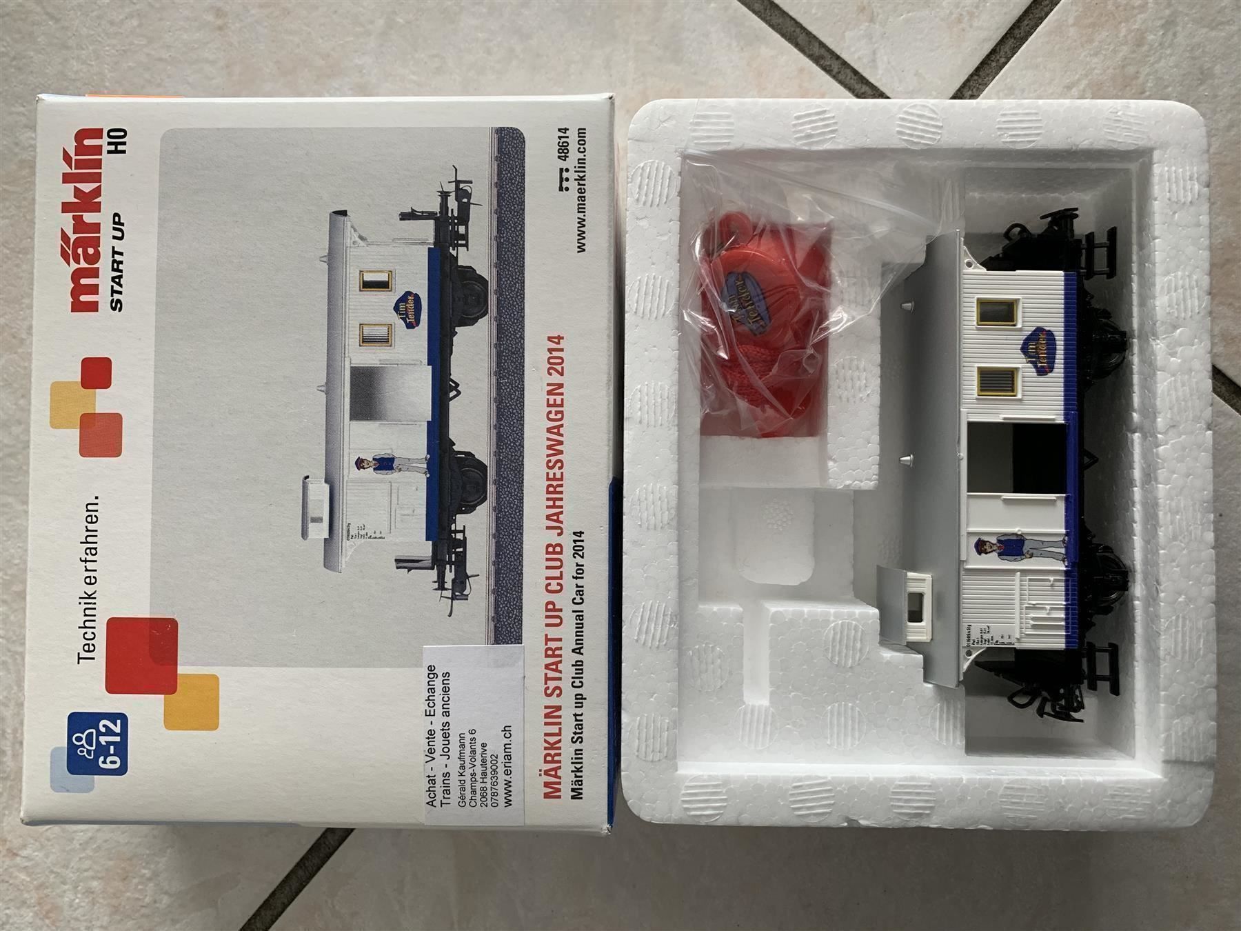Märklin Modellini di ferrovie: Marklin 48614 Guterwagen Start up 2014 – Nuovo e nell'imballaggio originale da Hauterive NE venduto da eriamch 1