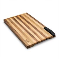 azado Schneidebrett mit Victorinox Brotmesser | Massivholz