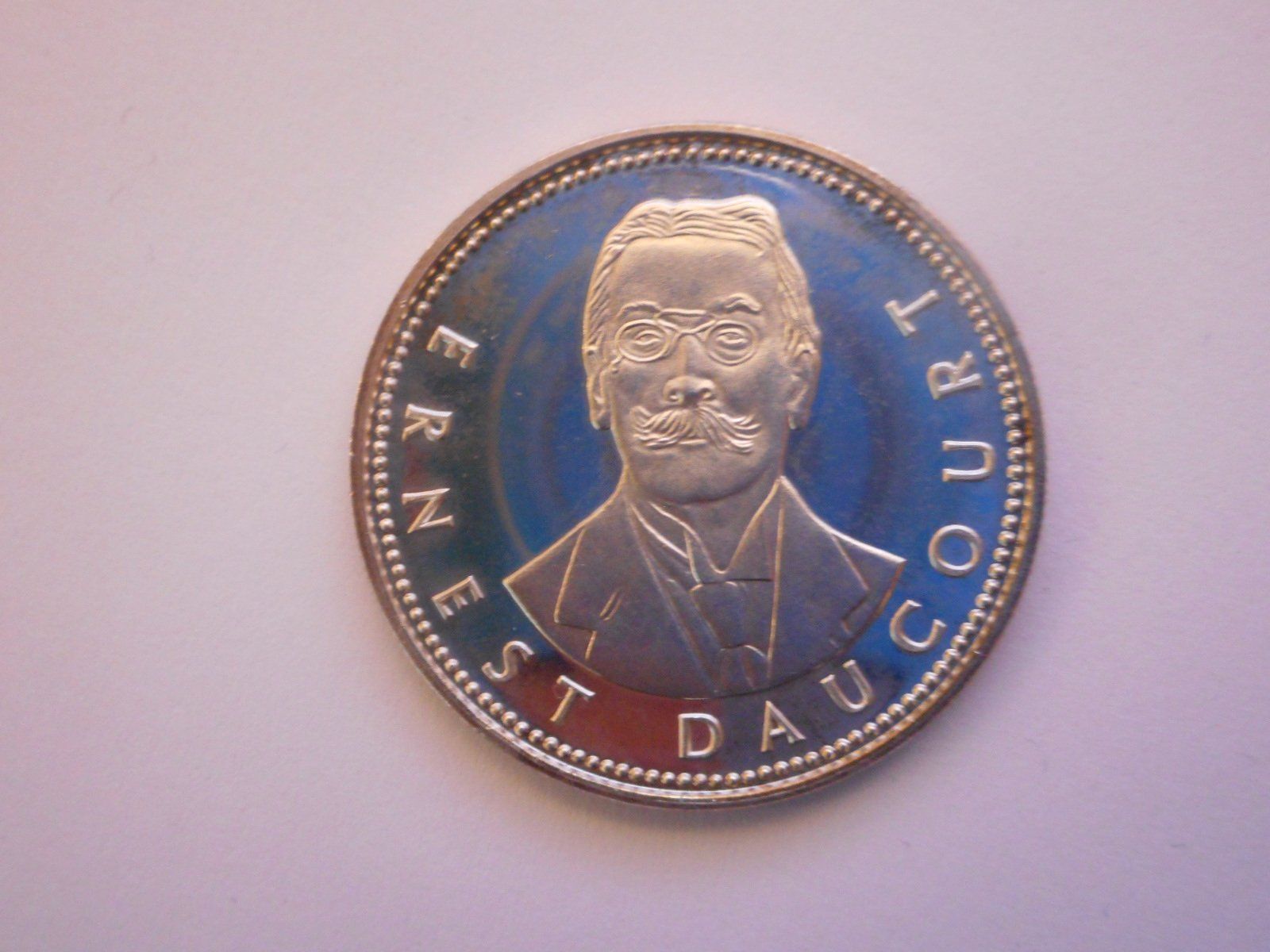 Medaglie: 1973  Ernest Daucourt  silber  Jura 15 gr. – Usato da Kriegstetten venduto da pizlad2010
