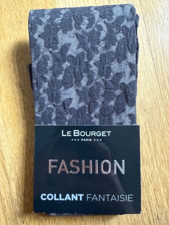 Le Bourget Paris-NEU-Feinstrumpfhose Spitze, Gr. 1/2