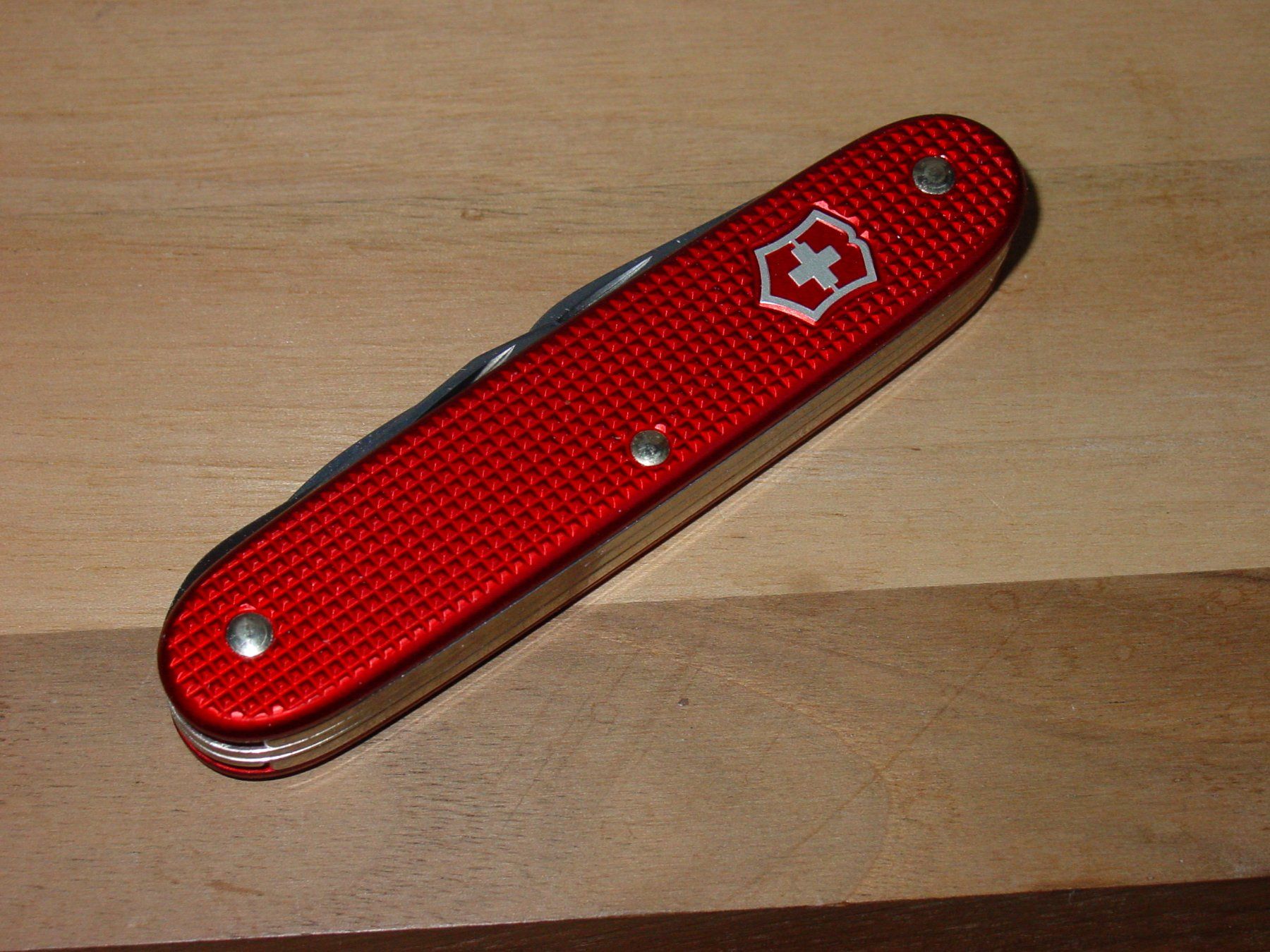 Victorinox Taschenmesser: Alox Werbemesser Brütsch-Rüegger rot – Neu und originalverpackt aus Ursenbach von rekruten-shop