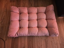 Wunderschönes Palettenkissen, rosa, neuwertig, super bequem!