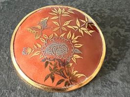 AUTHENTIQUE VINTAGE BROCHE signée MICHEL LEBRUN FRANCE