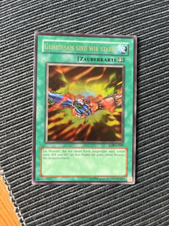 Yugioh Gemeinsam sind wir stark Ultra Rare LON Kaufen auf Ricardo