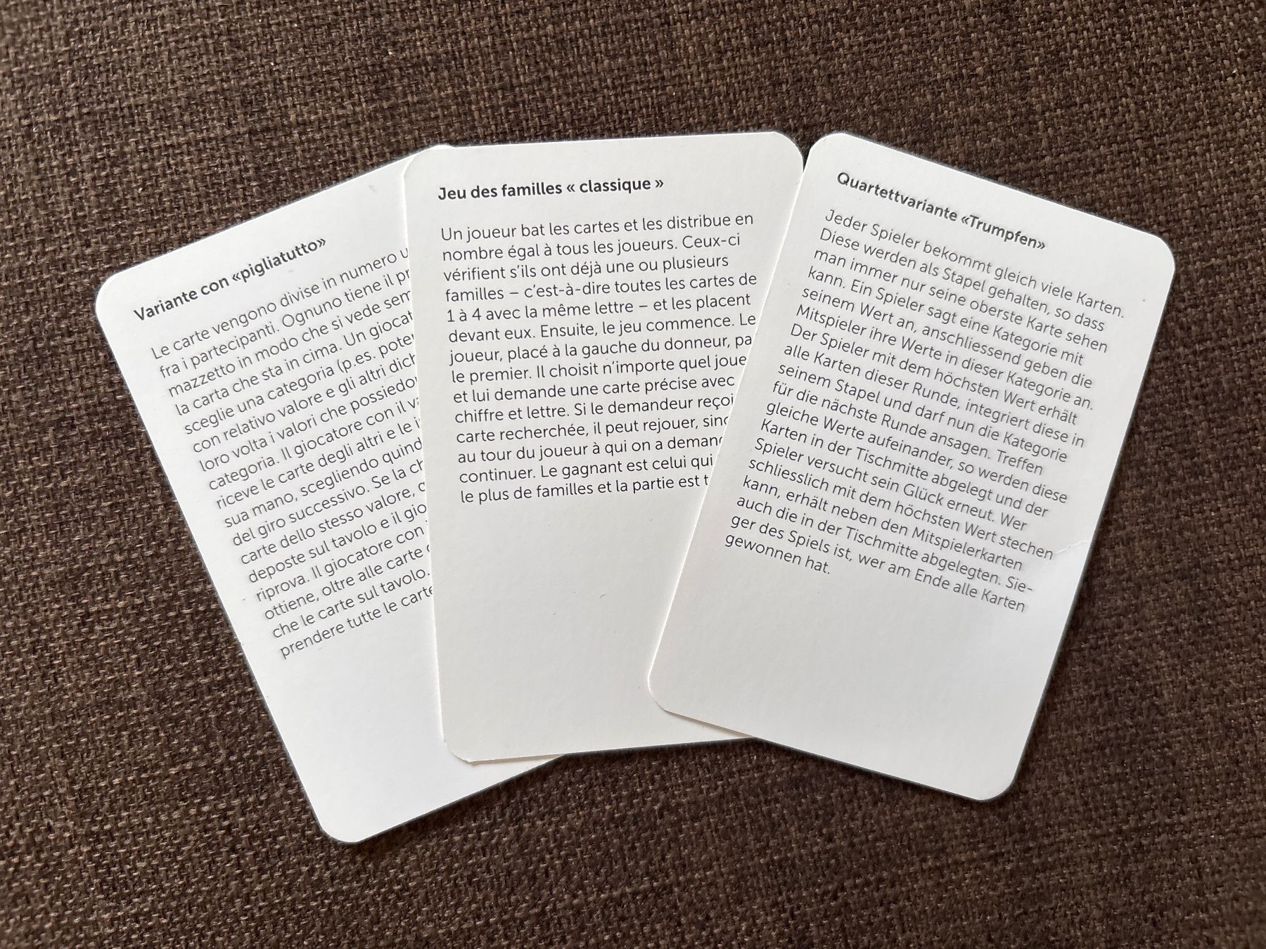 Spiele: Kartenspiel Autos – Neu (gemäss Beschreibung) aus Genève von Livsonman 1