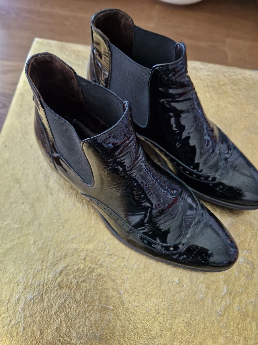 Scarpe da donna: Pellina Lack Stiefeletten, Grösse 37.5 – Usato da Wohlen AG venduto da Coco_91