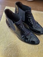 Pellina Lack Stiefeletten, Grösse 37.5