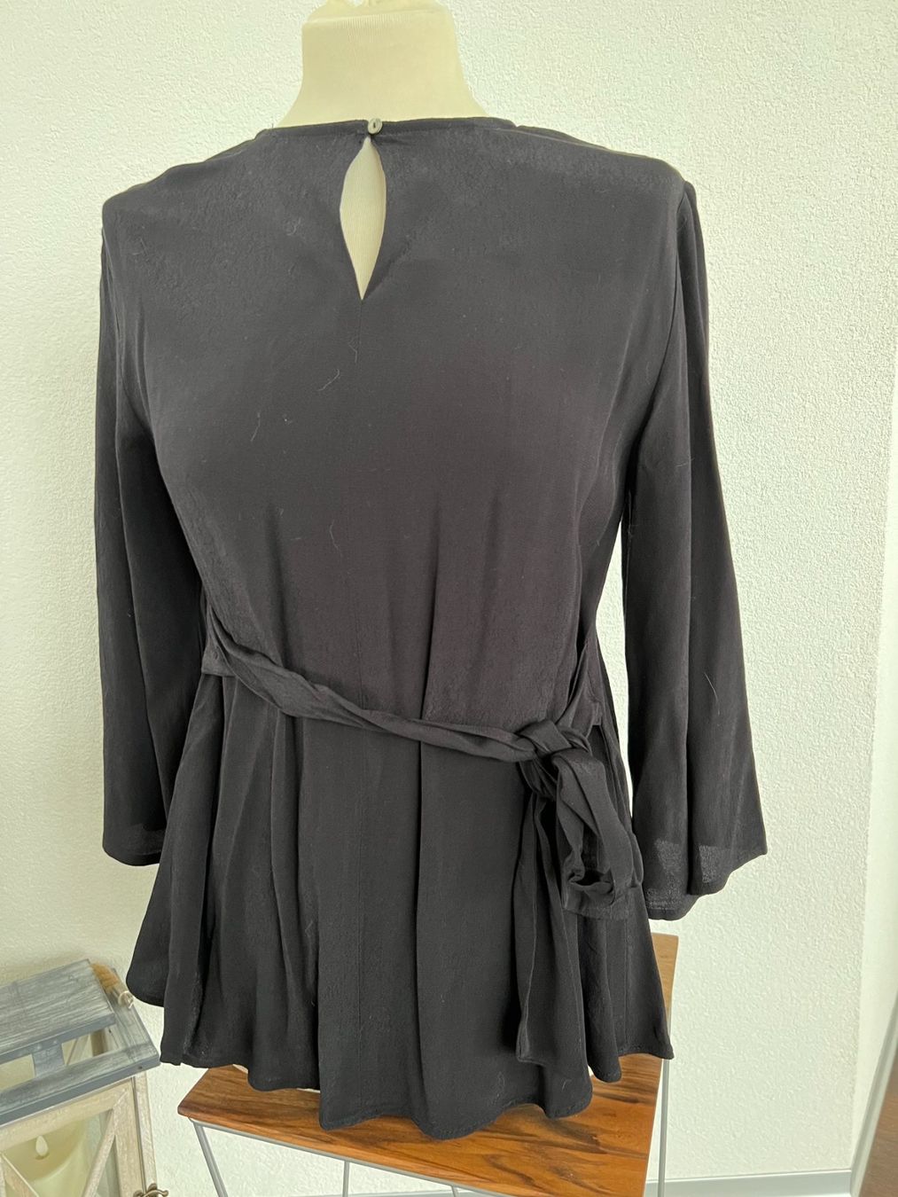 S.Oliver Blusen: S.Oliver Blusen-Shirt, schwarz Gr. 34 – Neu (gemäss Beschreibung) aus Füllinsdorf von Sunnebliemli7 6