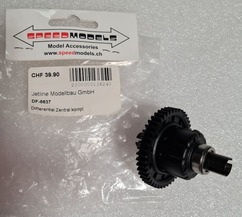 RC Mitteldifferential 46T Oder 48T – Metall/Kunststoff, Für 1/8 Buggy, Truck, Truggy