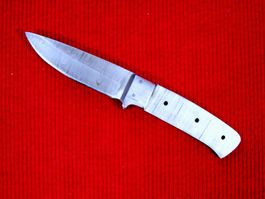 Damaststahl - Klinge für Messer - Eigenbau