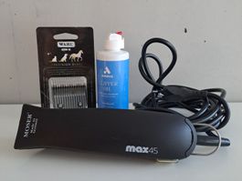 Moser Max45 Hunde-Schermaschine mit Zubehör - guter Zustand!