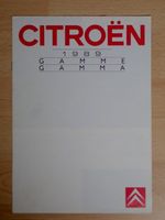 Citroen AX, BX, CX - Schweizer Prospekt 11/88 - K043