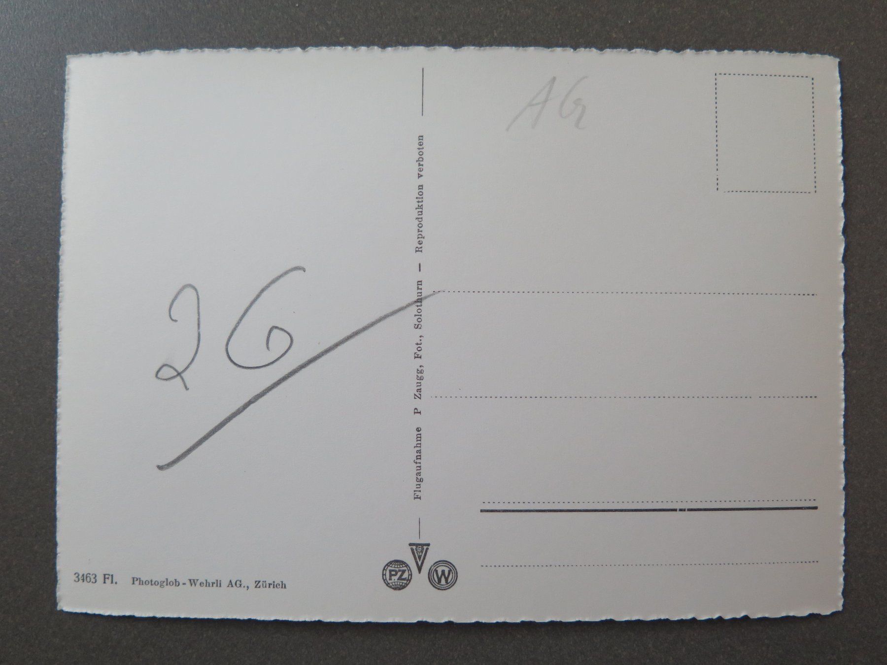 Cartes postales: FRICK - FLUGAUFNAHME – D'occasion à Wittenbach par lipasal 1