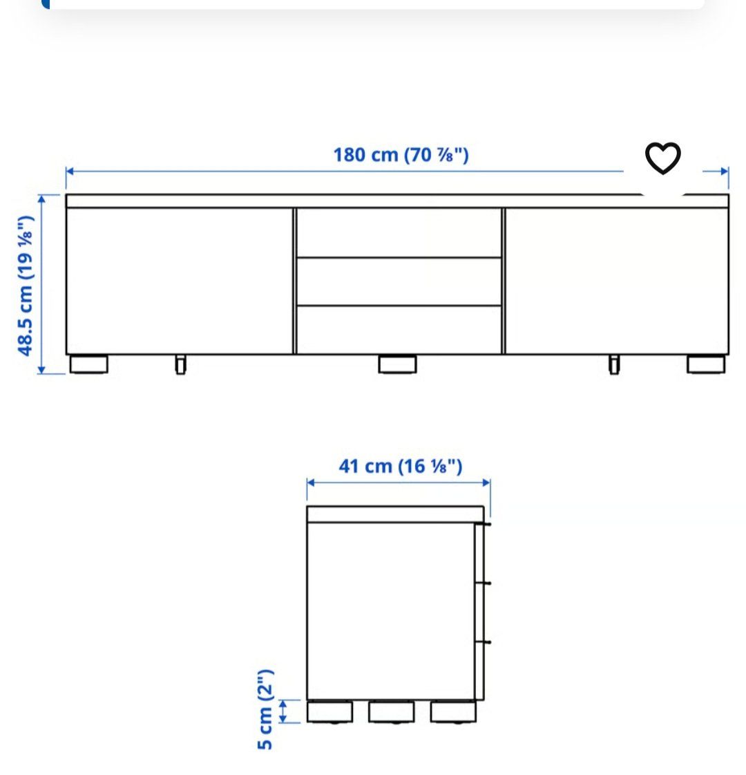 Ikea TV Möbel: TV Bank, Gratis – Gebraucht aus Richterswil von Magdalaura 1