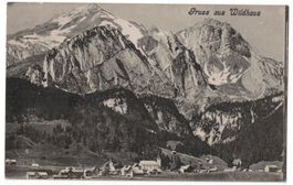 Gruss aus Wildhaus, gelaufen 1912